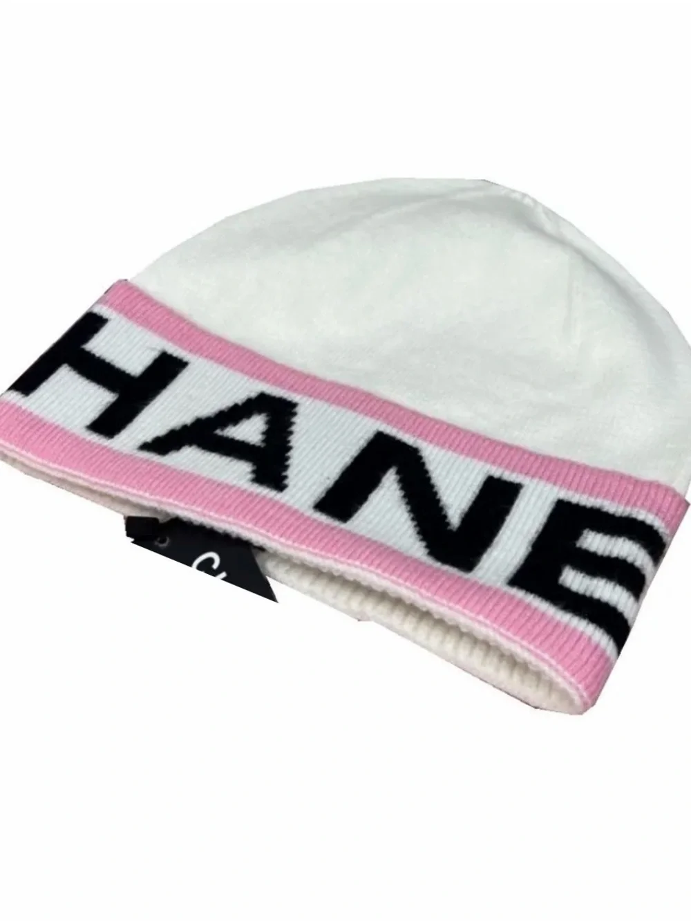 ⛸️❄️🆕 CHANEL logo Knit Beanie ⛸️🩷